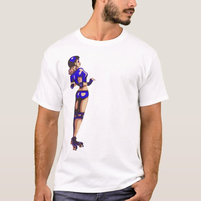 Camiseta de Rollergirl (Anverso)