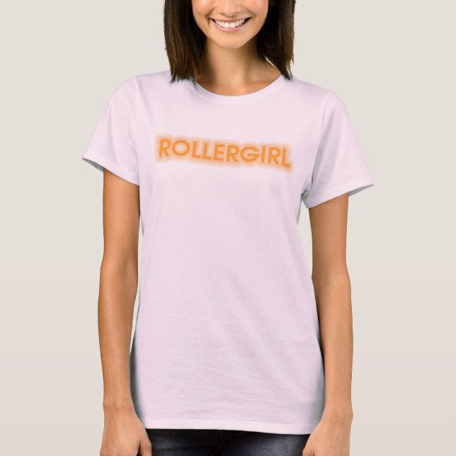 Camiseta de Rollergirl (Anverso)