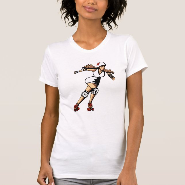 Camiseta de Rollergirl (Anverso)