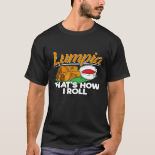 Camiseta de rollito de primavera de Filipinas Lump