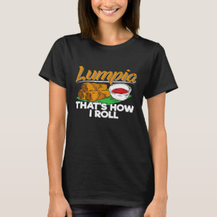 Camiseta de rollito de primavera de Filipinas Lump