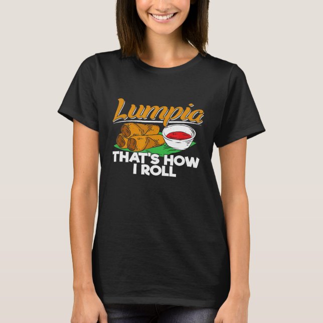 Camiseta de rollito de primavera de Filipinas Lump (Anverso)