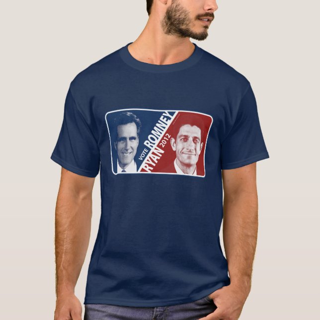 Camiseta de Romney Ryan 2012 del voto (Anverso)