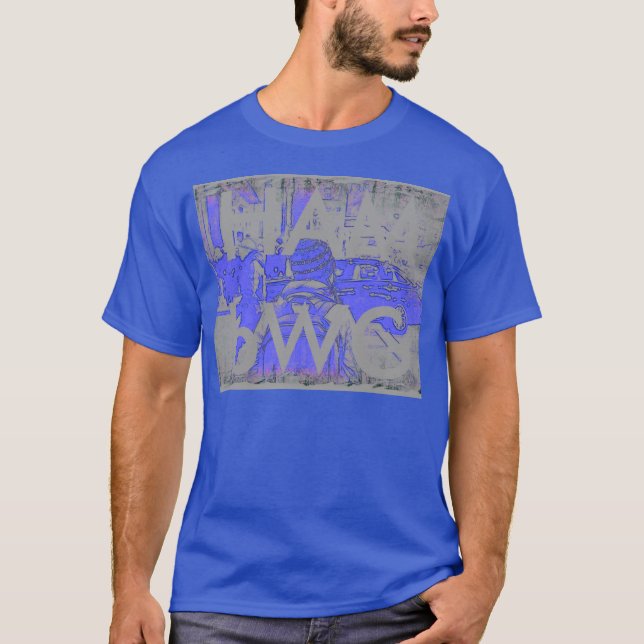 Camiseta de ropa básica estadounidense HAMbWG - BP (Anverso)