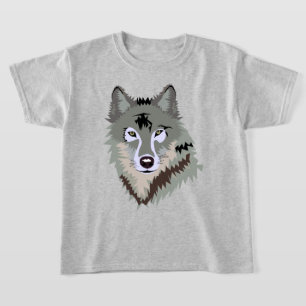 Camiseta de ropa estadounidense WOLF