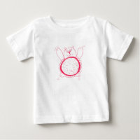 Camiseta de ropa para bebé de girasol