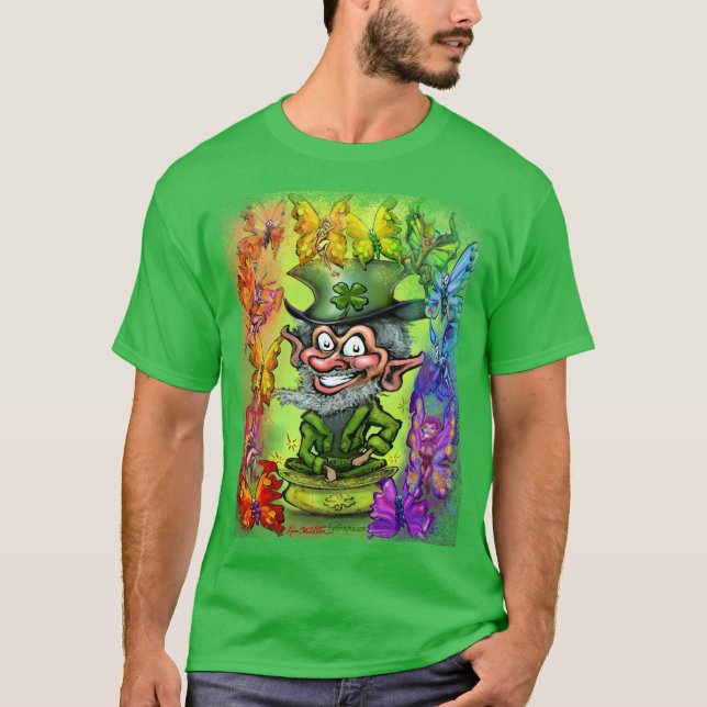 Camiseta de Rosas de fábricas de arcoiris (Anverso)