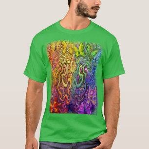Camiseta de Rosas de fábricas de arcoiris