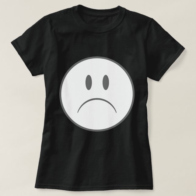 CAMISETA DE ROSTRO FRUNCIDO PUNK GOTH (Diseño del anverso)