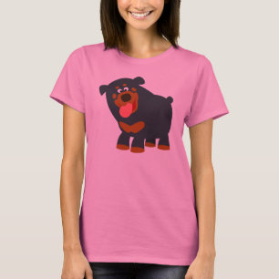 Camiseta de rottweiler mujer Personalizado de jugu