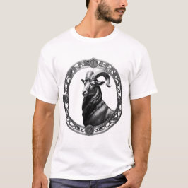 Camiseta de Rótulo astrológico Capricorn
