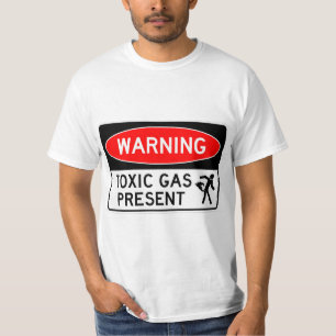 Camiseta de Rótulo con gas tóxico muy divertida
