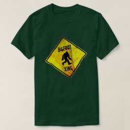 Camiseta de Rótulo de cruce de pies gigantes