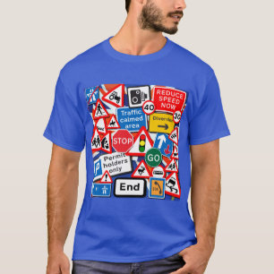 Camiseta de Rótulos de carretera
