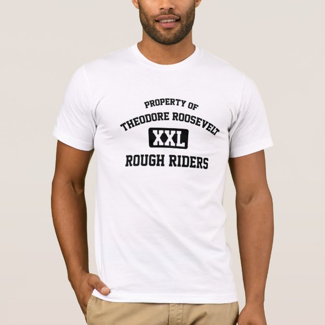 Camiseta de RoughRiders de la High School (Anverso)