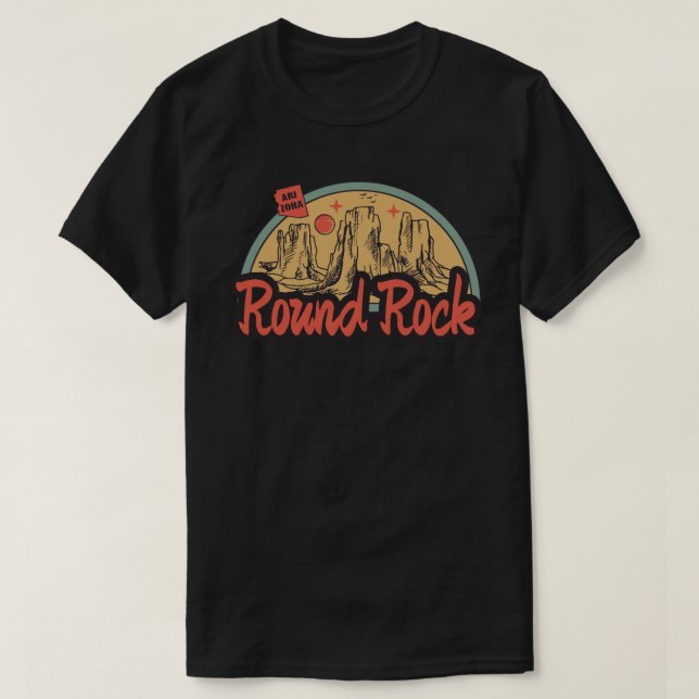 Camiseta de Round Rock, Arizona (Diseño del anverso)