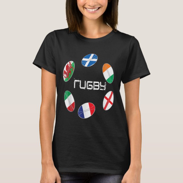 camiseta de rugby de 6 naciones (Anverso)