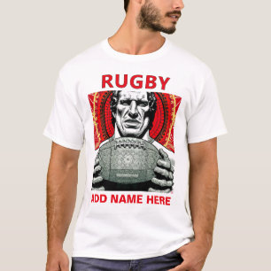 Camiseta de rugby personalizada