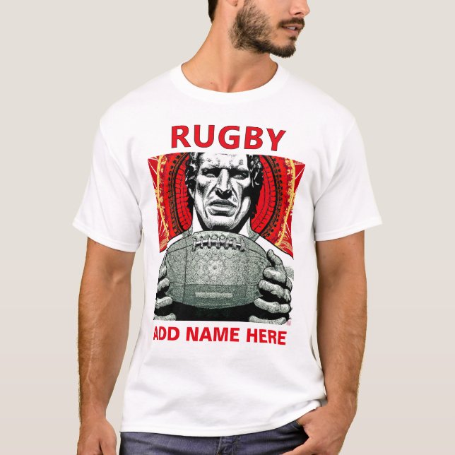 Camiseta de rugby personalizada (Anverso)