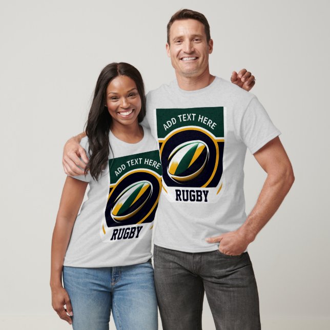 Camiseta de rugby personalizada (Unisexo)