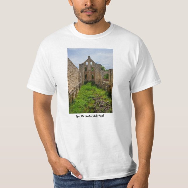 Camiseta de ruinas de habitación vacía (Anverso)