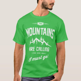 Camiseta de RVing - las montañas están llamando