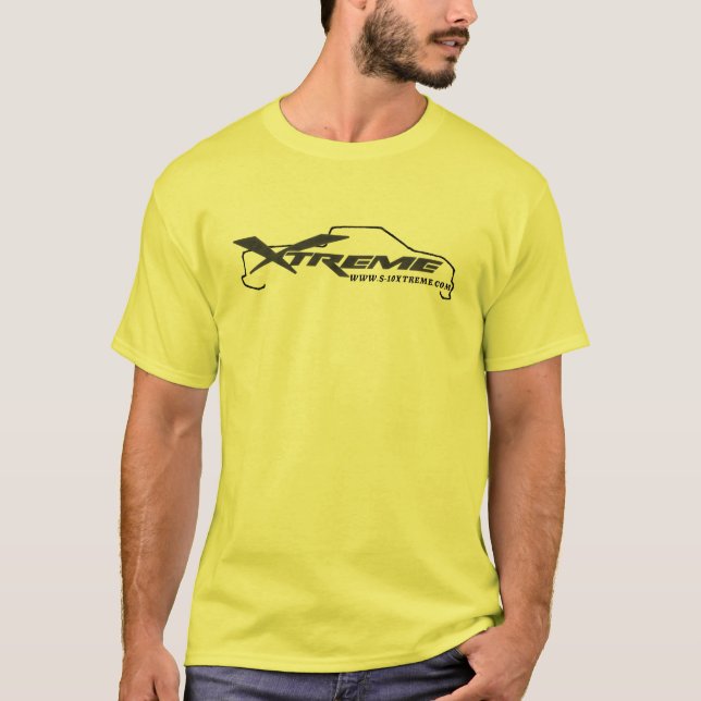 Camiseta de S10 S-10xtreme.com (amarillo) (Anverso)