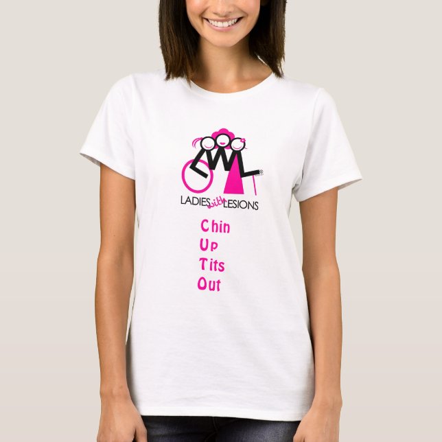 CAMISETA DE S DE LAS MUJERES DE LWL ' (Anverso)