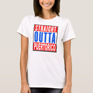 CAMISETA DE S DE LAS MUJERES RECTAS DE OUTTA