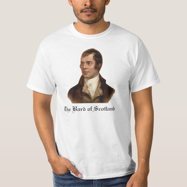 CAMISETA DE S DE LOS HOMBRES DE ROBERT BURNS ' (Anverso)