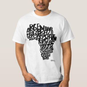 CAMISETA DE S DEL MUNDIAL DE LOS HOMBRES DEL BASIC