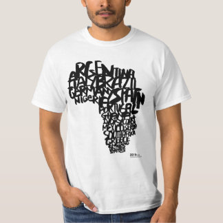 CAMISETA DE S DEL MUNDIAL DE LOS HOMBRES DEL BASIC