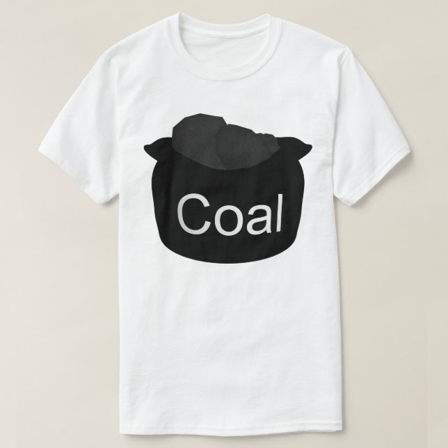 Camiseta de Saco de Carbón (Diseño del anverso)