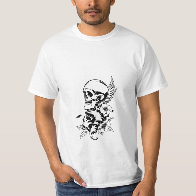 Camiseta de Sailor Jerry Flash Tattoo (Anverso)