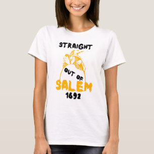 Camiseta De Salem 1692 Halloween Witch History