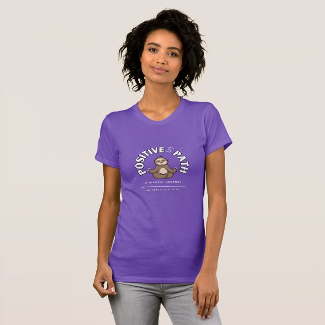 CAMISETA DE SALIDA DE RUTA POSITIVA (Anverso completo)