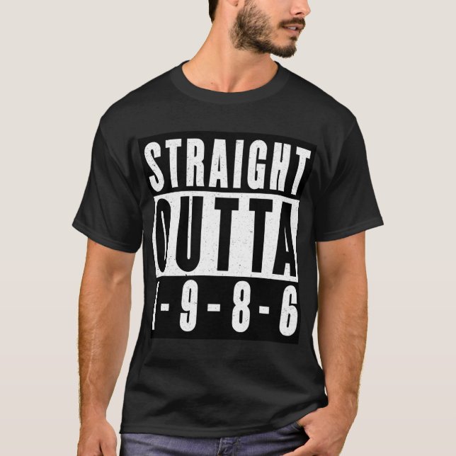 Camiseta De Salida Directa De 1986 (Anverso)