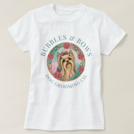 Camiseta de Salón de Peluquería de Yorkshire Terri