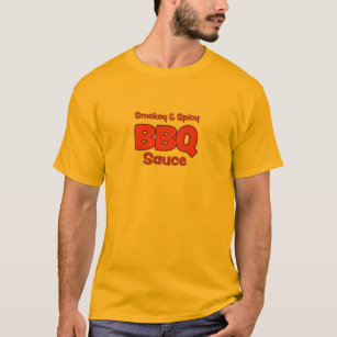 Camiseta de salsa BBG de humo y especias