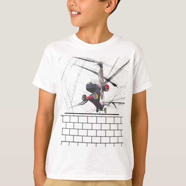 camiseta de salto de patinaje (Anverso)