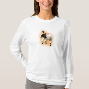 Camiseta de salto del niño de la cabra del Boer
