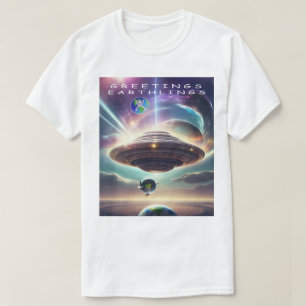 Camiseta de SALUDOS SERES TERRENALES