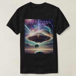 Camiseta de SALUDOS TERRÍCOLAS