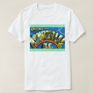 Camiseta de saludos vintage Asheville