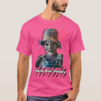 Camiseta de Samurai Guerrero silenciosa pero morta