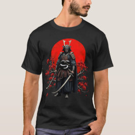 Camiseta de Samurái Japonés Guerrero