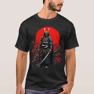 Camiseta de Samurái Japonés Guerrero