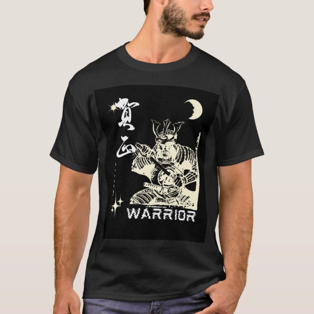 Camiseta de Samurái Shadow Warrior (Anverso)