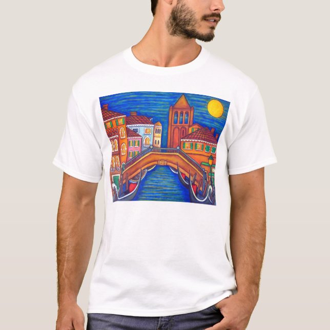 Camiseta de San Barnaba iluminada por la luna por  (Anverso)