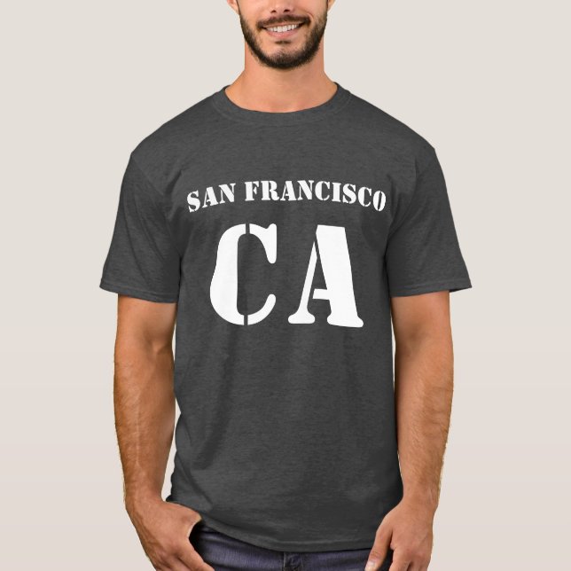 Camiseta de San Francisco California (Anverso)